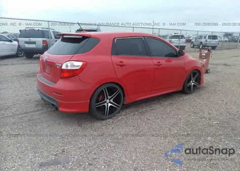 2010 Toyota Matrix из США, поврежденный, VIN 2T1KU4EE6AC350197